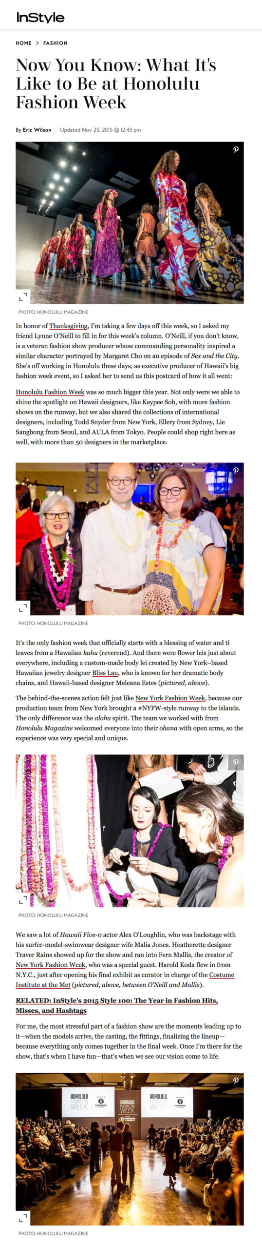 Honolulu Fashion Week